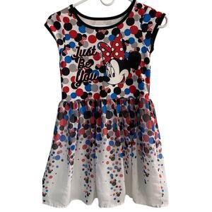 Disney Minnie Mouse "Just Be You" Fit-and-Flare Dress -  Large (10-12)
